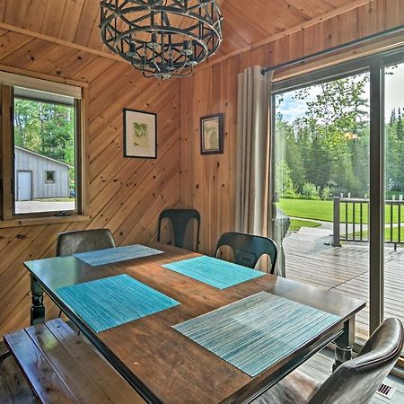 Riverfront Traverse City Cabin Fish, Kayak And Tube Exterior photo